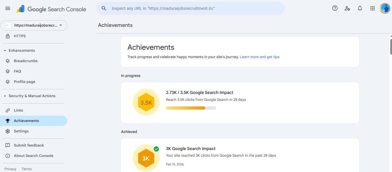 Results (Last 3 Months)