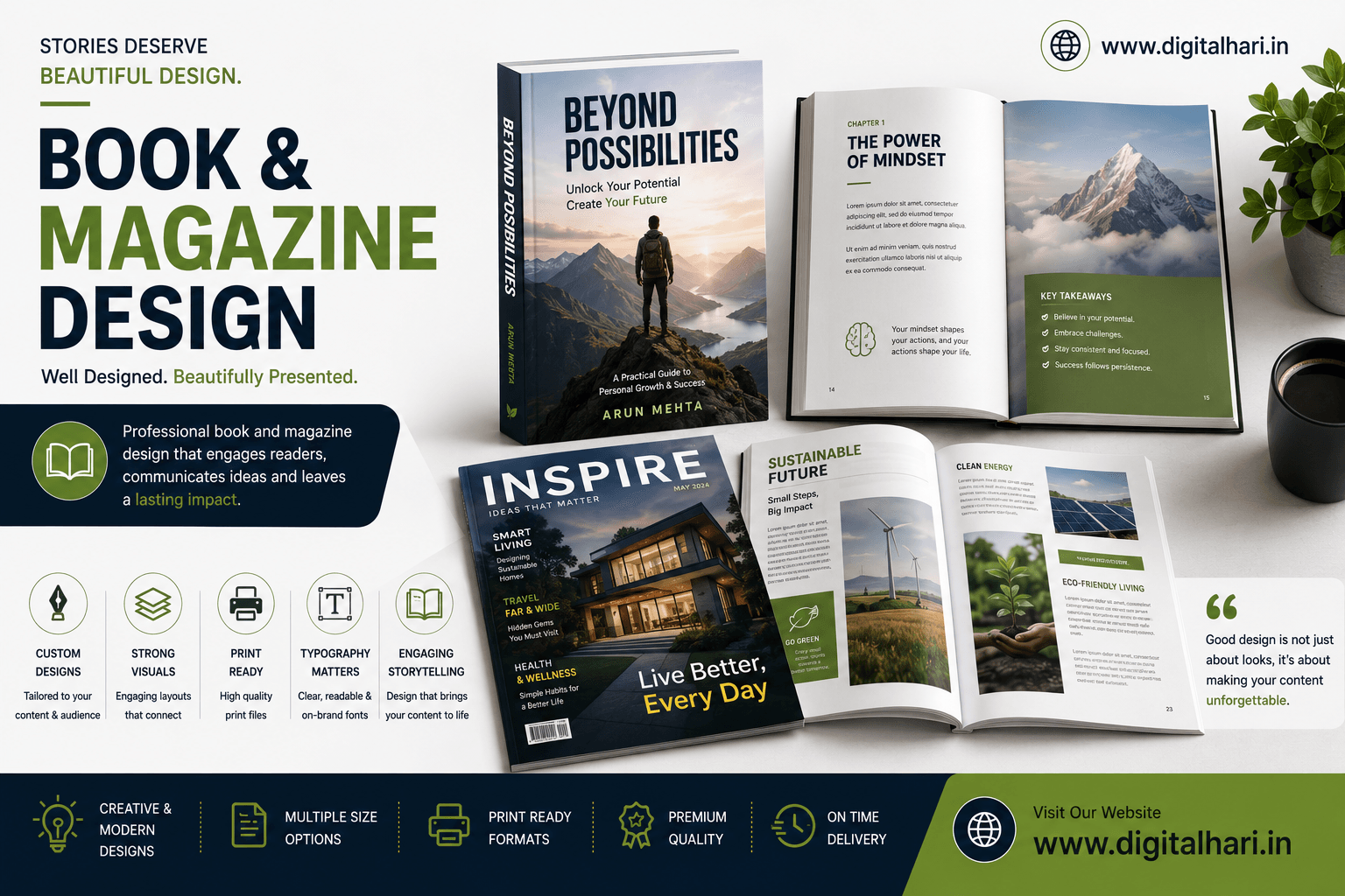 Book & Magazine Design