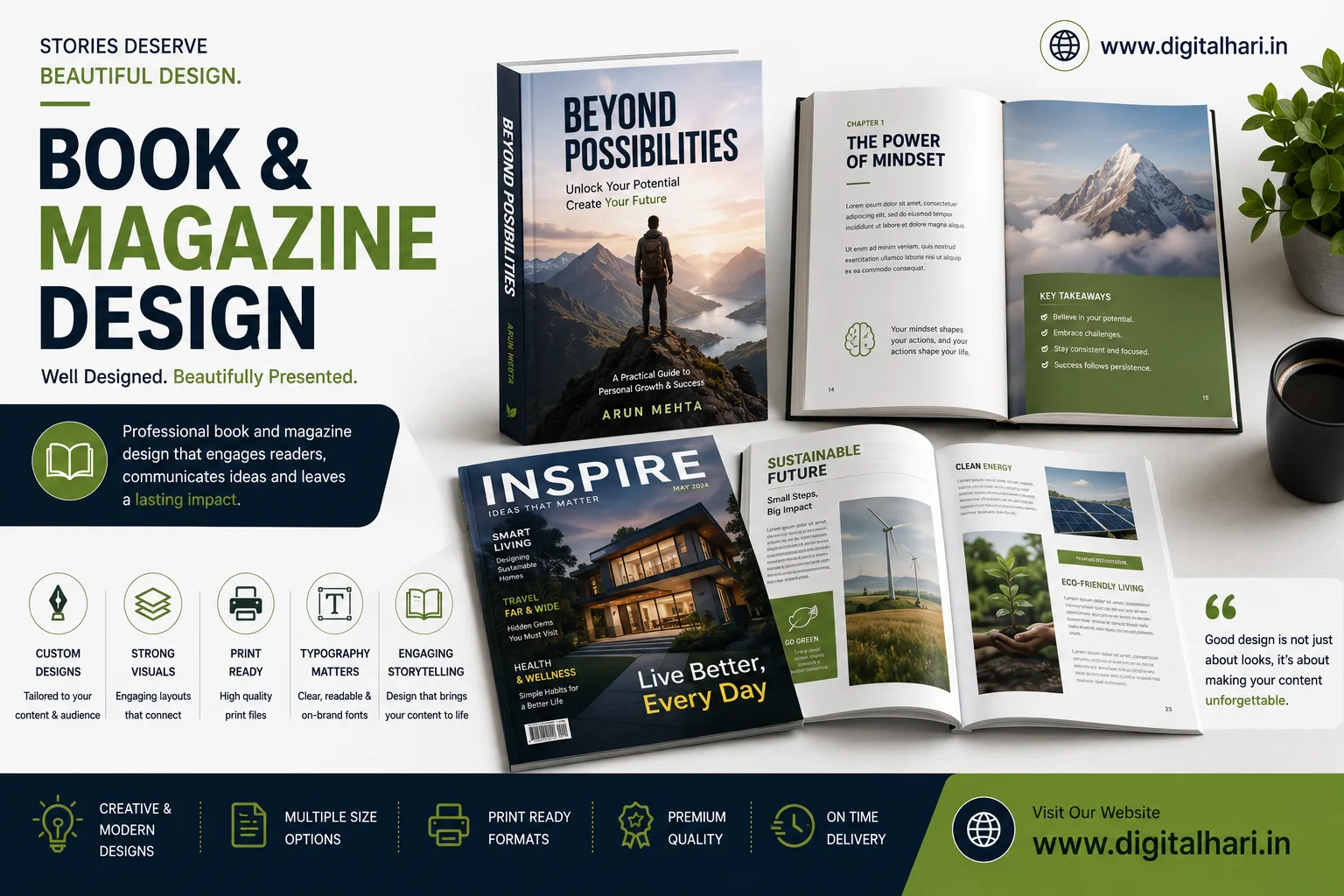 Book & Magazine Design