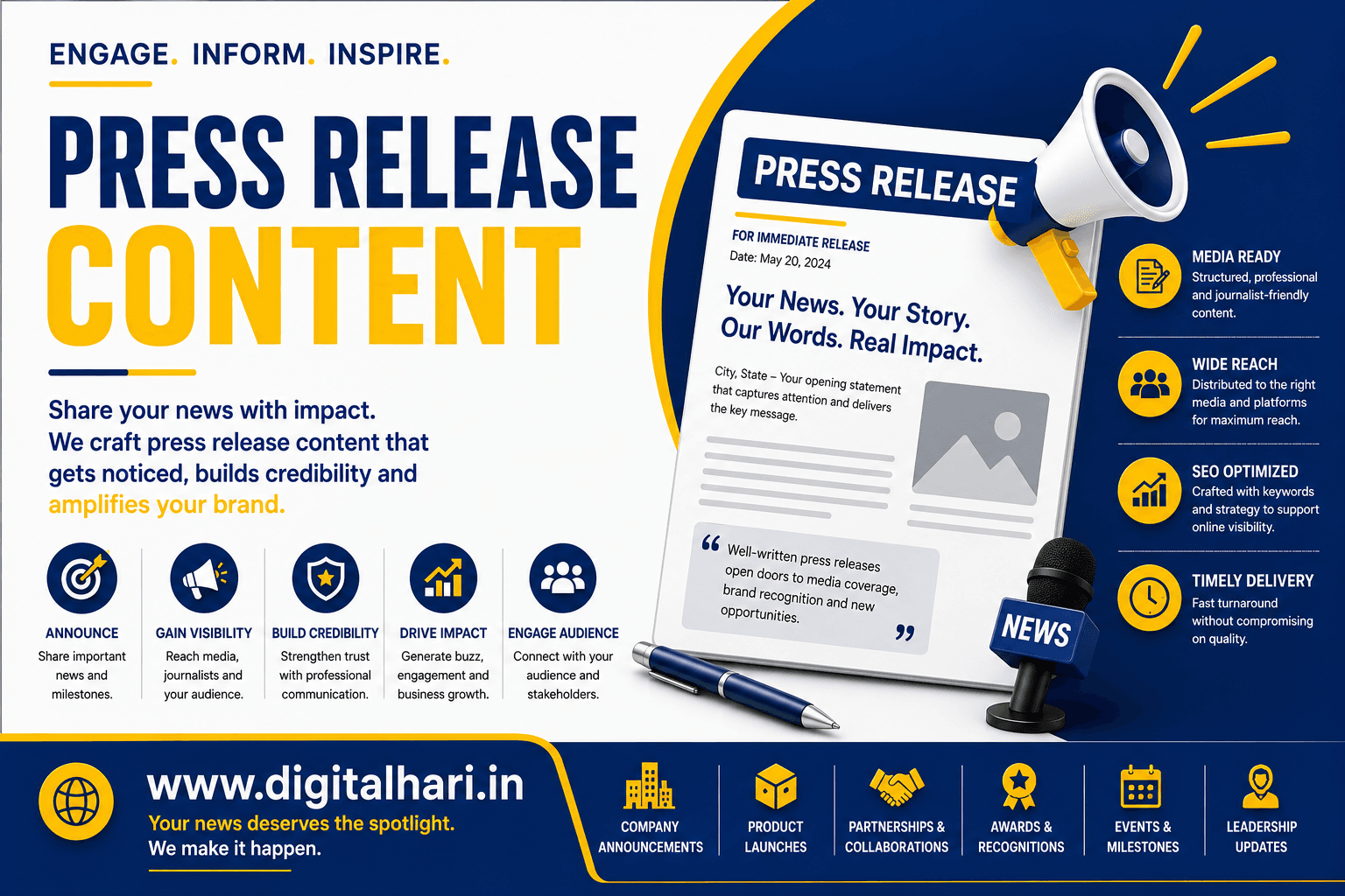 Press Release Content