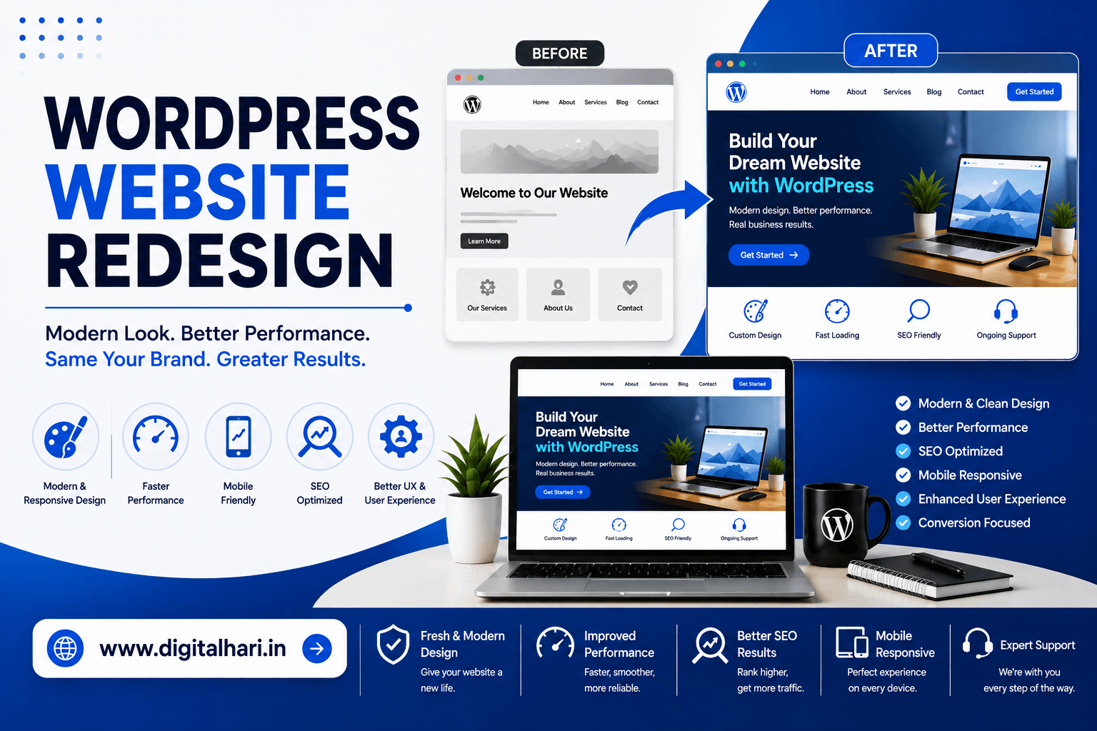 WordPress Website Redesign