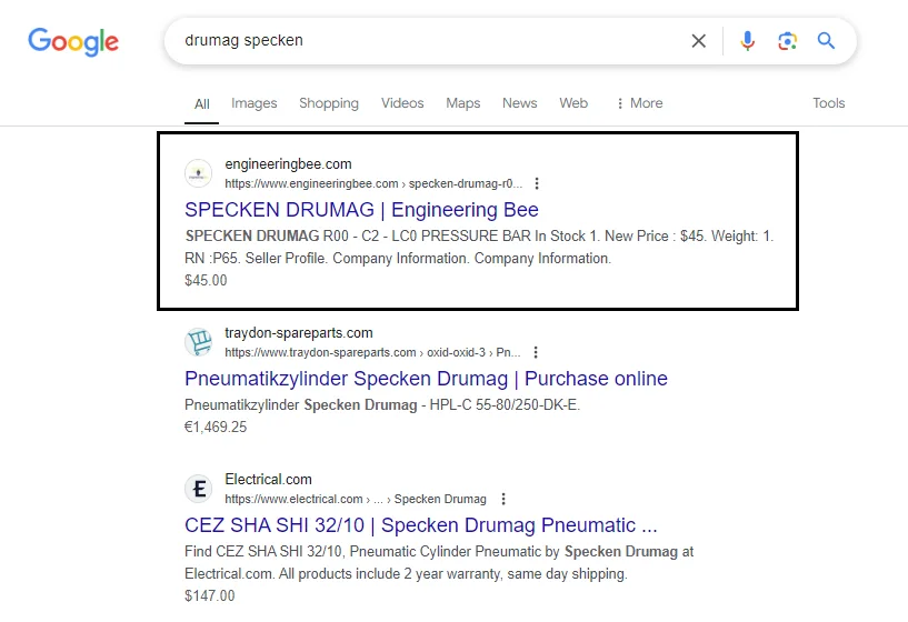  Engineering-Bees-Products-Listed-First-Page-on-Google-by-Digital-Hari-3