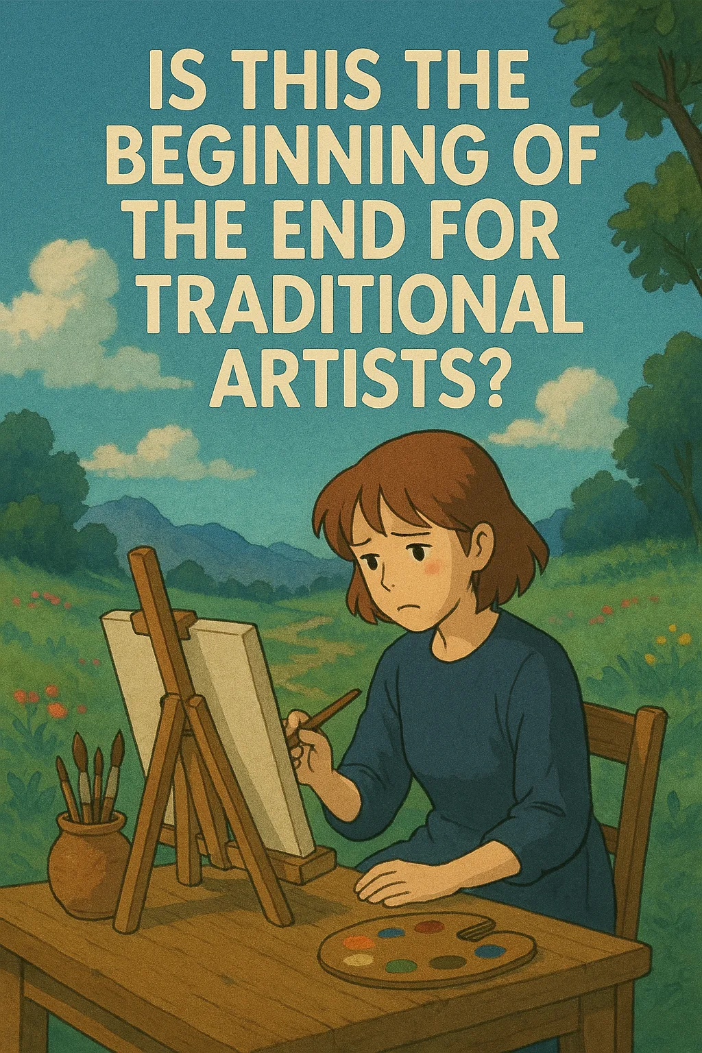 Is This the Beginning of the End for Traditional Artists?