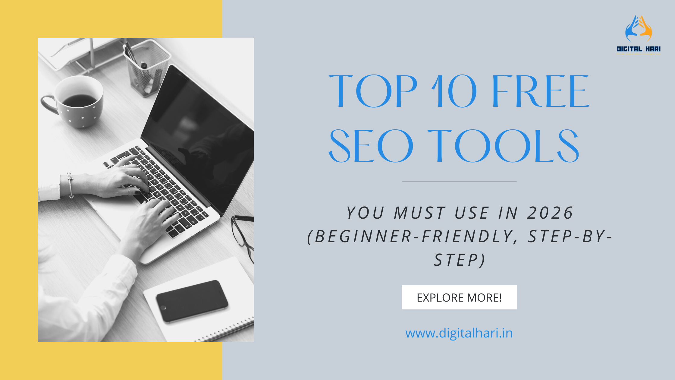 Top 10 Free SEO Tools You MUST Use in 2026 (Beginner-Friendly, Step-by-Step)