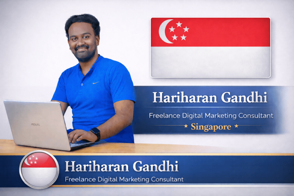 Freelance Digital Marketing Consultant in Singapore