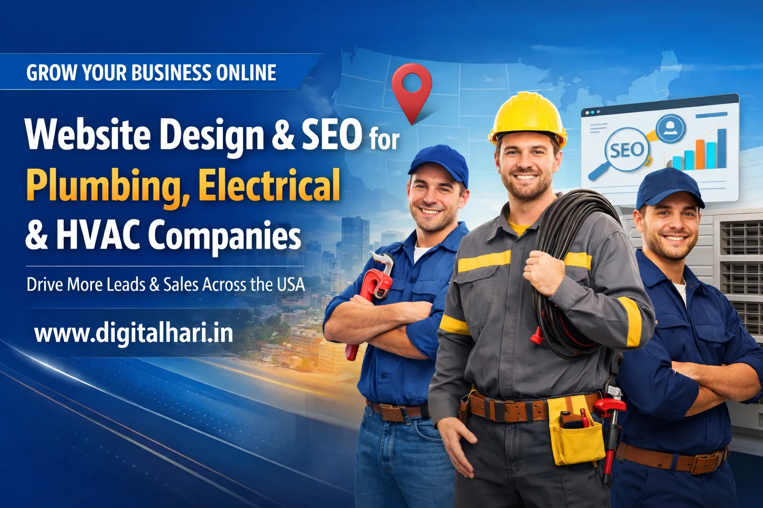 Why Most Plumbing, Electrical, and HVAC Websites in the USA Fail — And How to Fix It