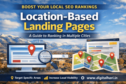 Boost local SEO with landing pages