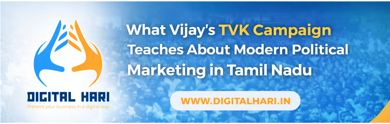 What Vijay’s TVK Campaign Teaches About Modern Political Marketing in Tamil Nadu
