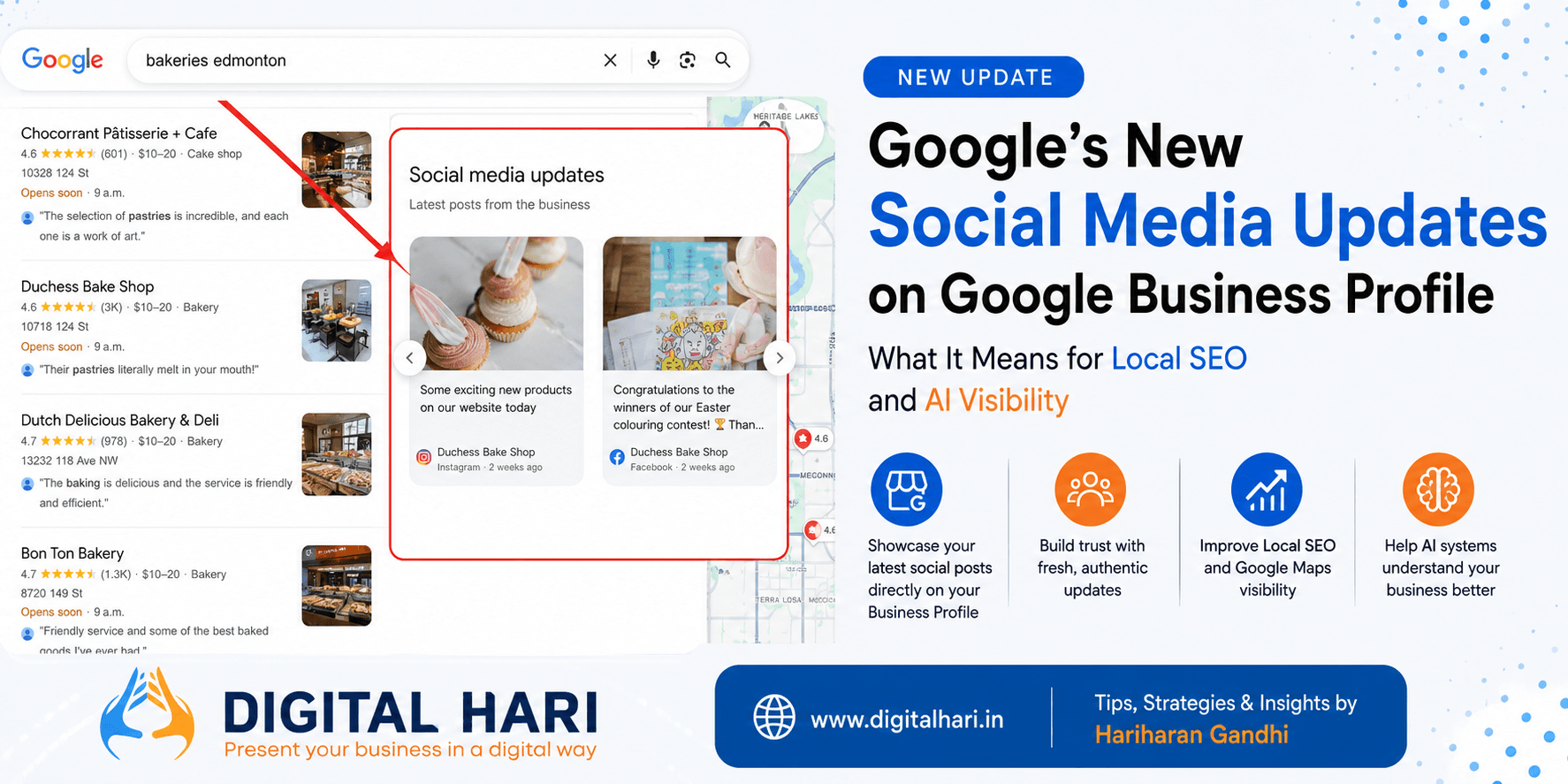 Google’s New Social Media Updates on Google Business Profile: What Every Business Owner Needs to Know About Local SEO and AI Visibility