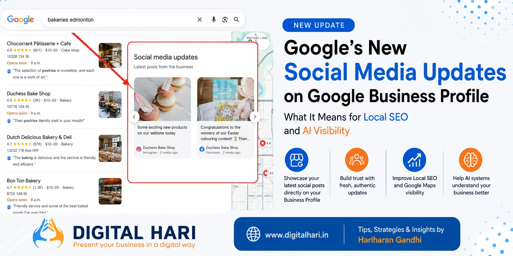 Google’s New Social Media Updates on Google Business Profile: What Every Business Owner Needs to Know About Local SEO and AI Visibility