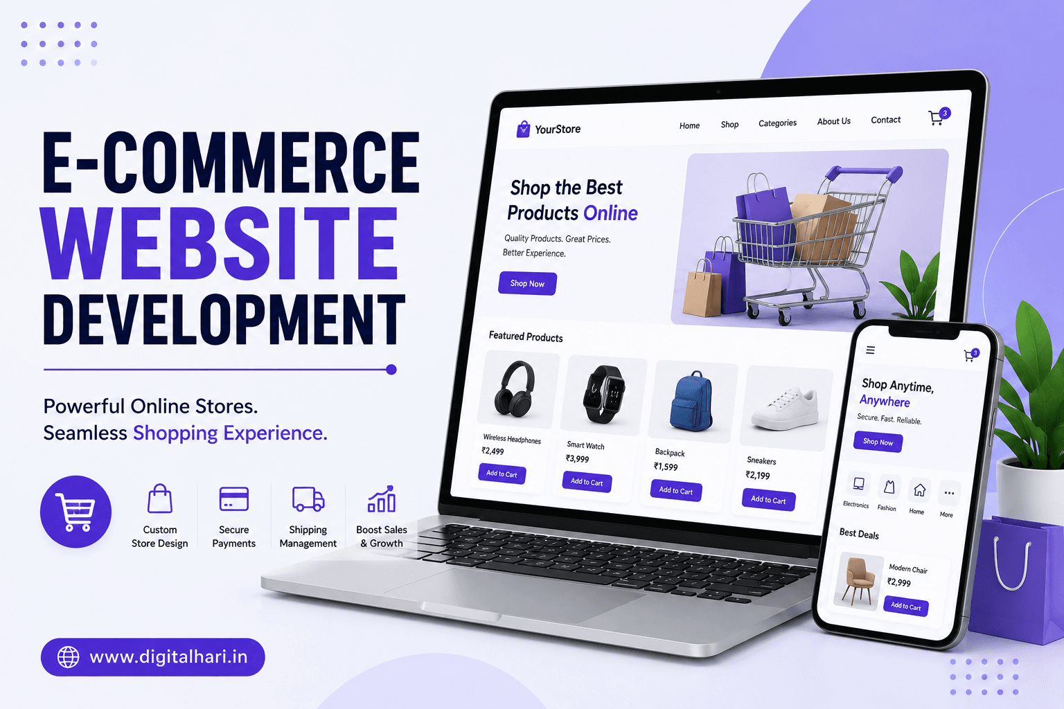 E-commerce Website Development