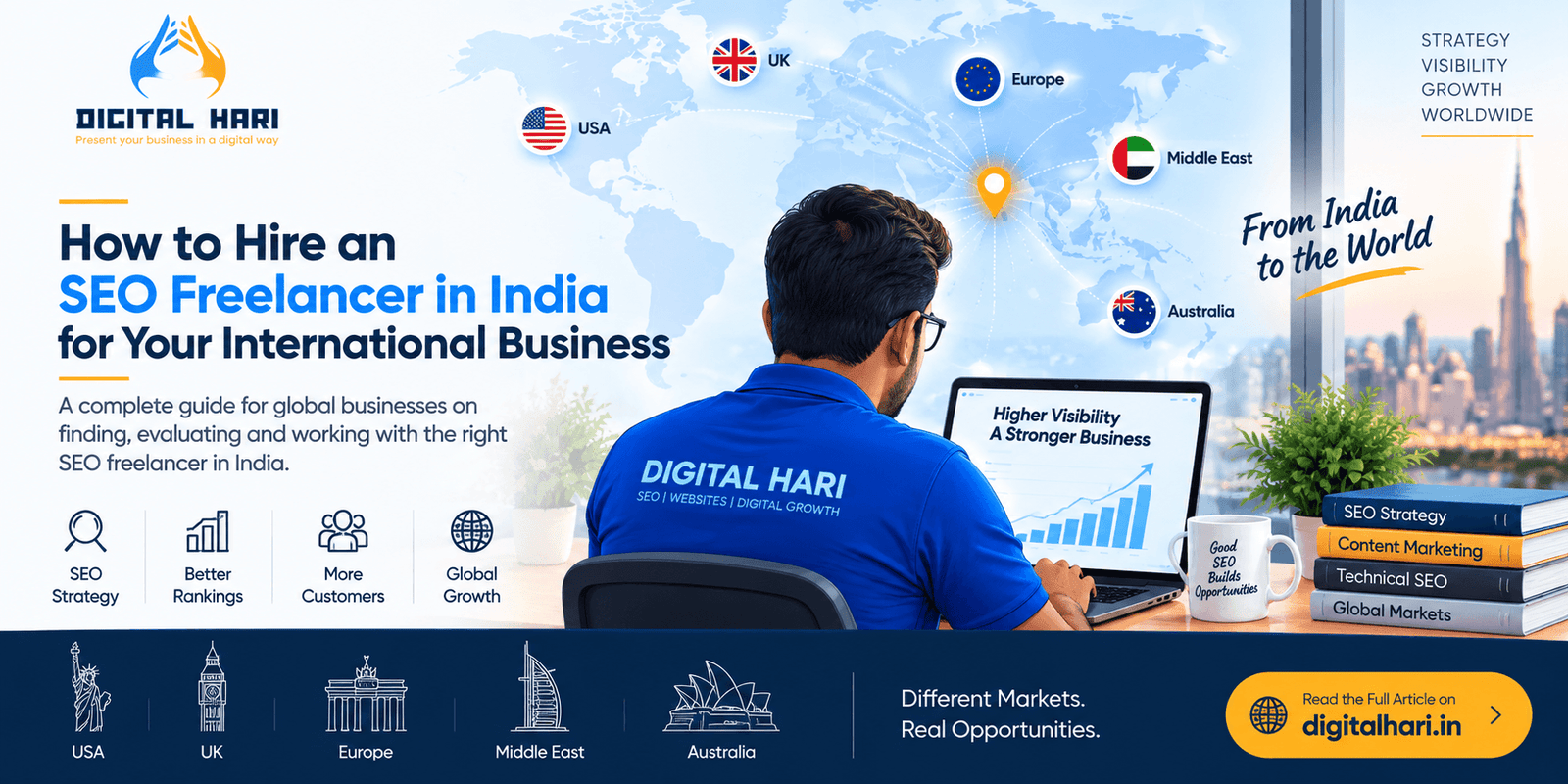 How to Hire an SEO Freelancer in India for Your International Business
