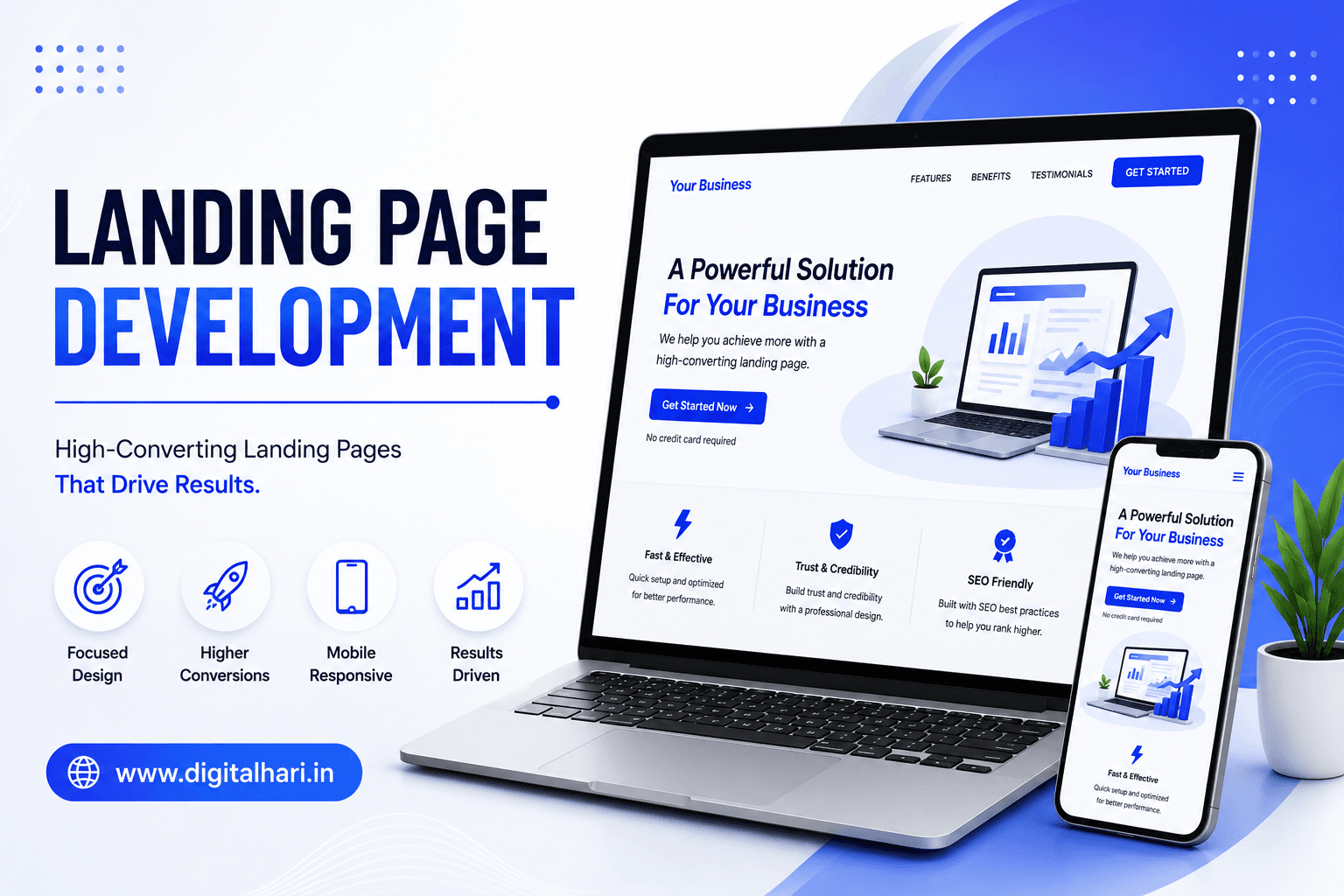 Landing Page Development