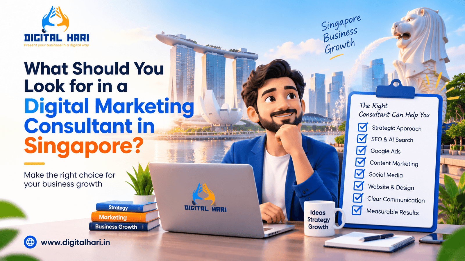 What Should You Look for in a Digital Marketing Consultant in Singapore?
